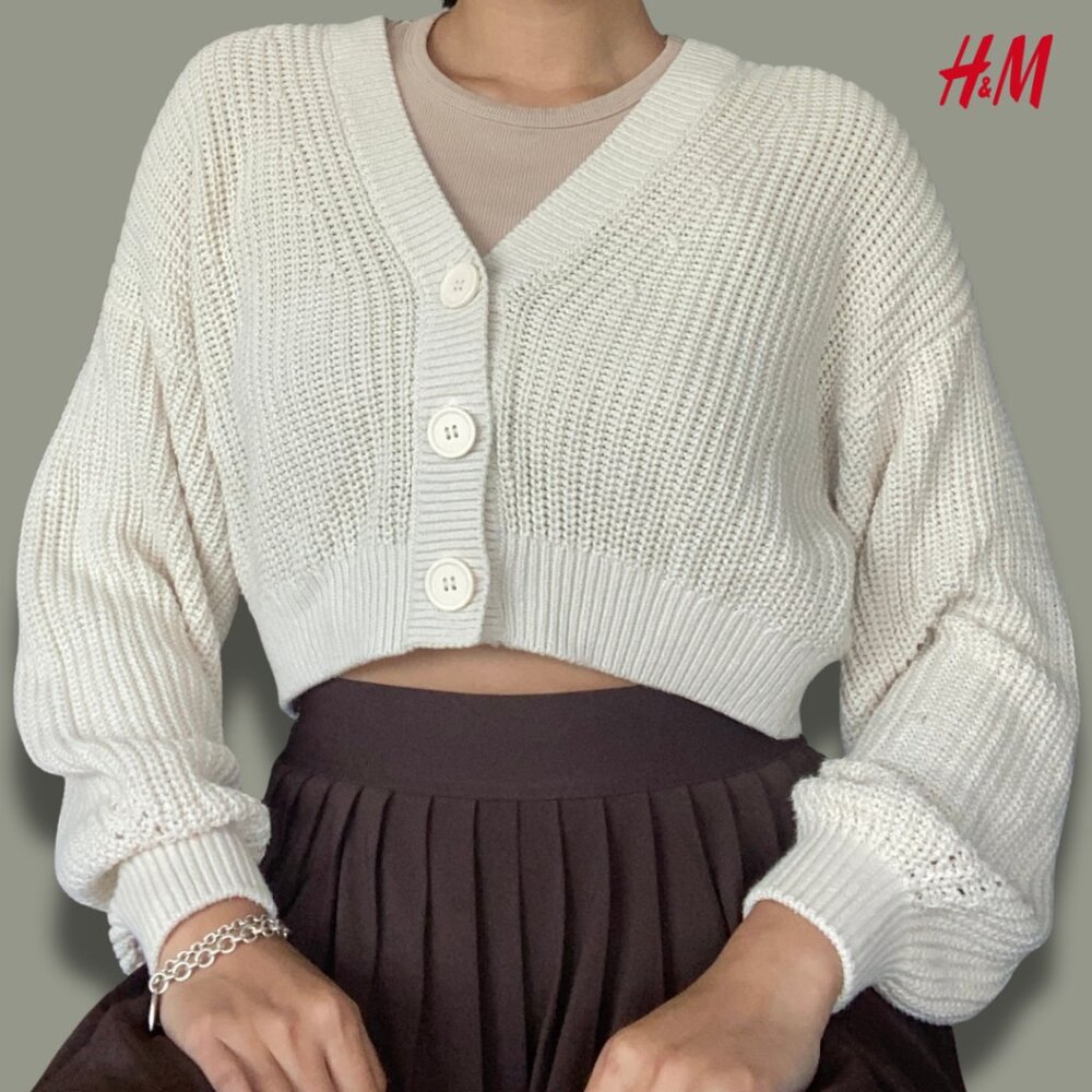 Knit Buttoned Cardigan